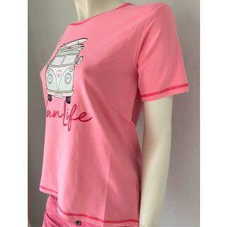 Rosa T-Shirt ZWILLINGSHERZ MELODY-
