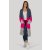 Strickjacke STOCKHOLM - Blau-Pink-Grau