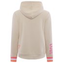 ZWILLINGSHERZ Hoodie - HAPPY SMILE LOVE - Beige S