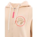 ZWILLINGSHERZ Hoodiemantel HAPPY & BEAUTYFUL - Beige L