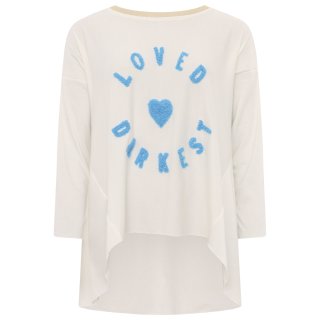 ZWILLINGSHERZ Shirt LOVED - Blau