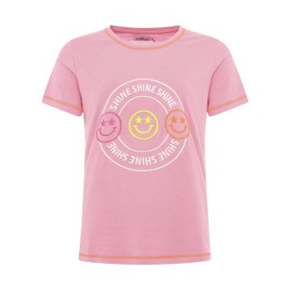 ZWILLINGSHERZ - T-Shirt "Shine Sine Shine" - Rosa S