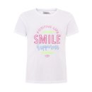 ZWILLINGSHERZ - T-Shirt "Smile Happiness" - Rosa L