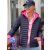 ZWILLINGSHERZ Steppjacke - Blau/Pink M