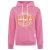 ZWILLINGSHERZ Hoodie "Always be happy" - Pink