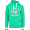 ZWILLINGSHERZ Hoodie "Be Happy" - Grün