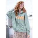 MISS GOODLIFE - Hoodie Tricot L(i)ebe - Almond