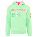 ZWILLINGSHERZ Hoodie "Happiness" - Hellgrün