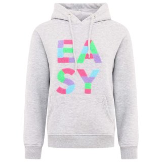 ZWILLINGSHERZ Hoodie "Easy" - Hellgrau